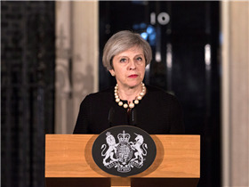 特雷莎·梅首相就伦敦恐怖袭击事件发表的声明